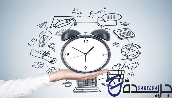 إذاعة مدرسية عن الوقت