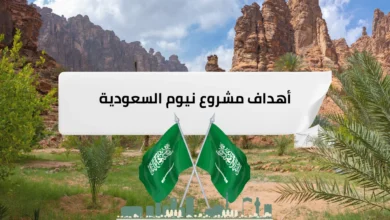 أهم أهداف مشروع نيوم السعودية